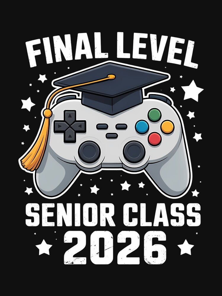 Senior 2026 Video Game Gamer Class of 2026 Graduation Grad by JonathalIngham