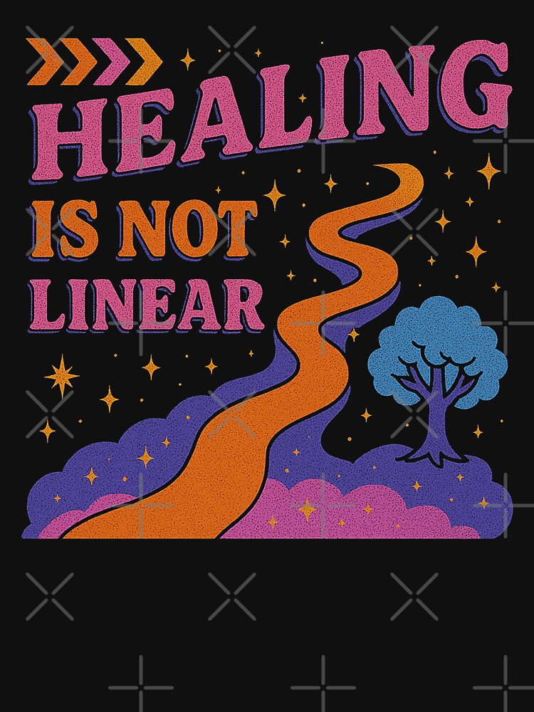 The Non-Linear Healing Journey Art by zzz888