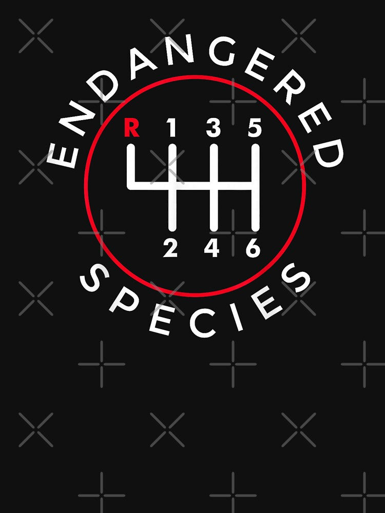 Manual Transmission Endangered Species by goombi-creative