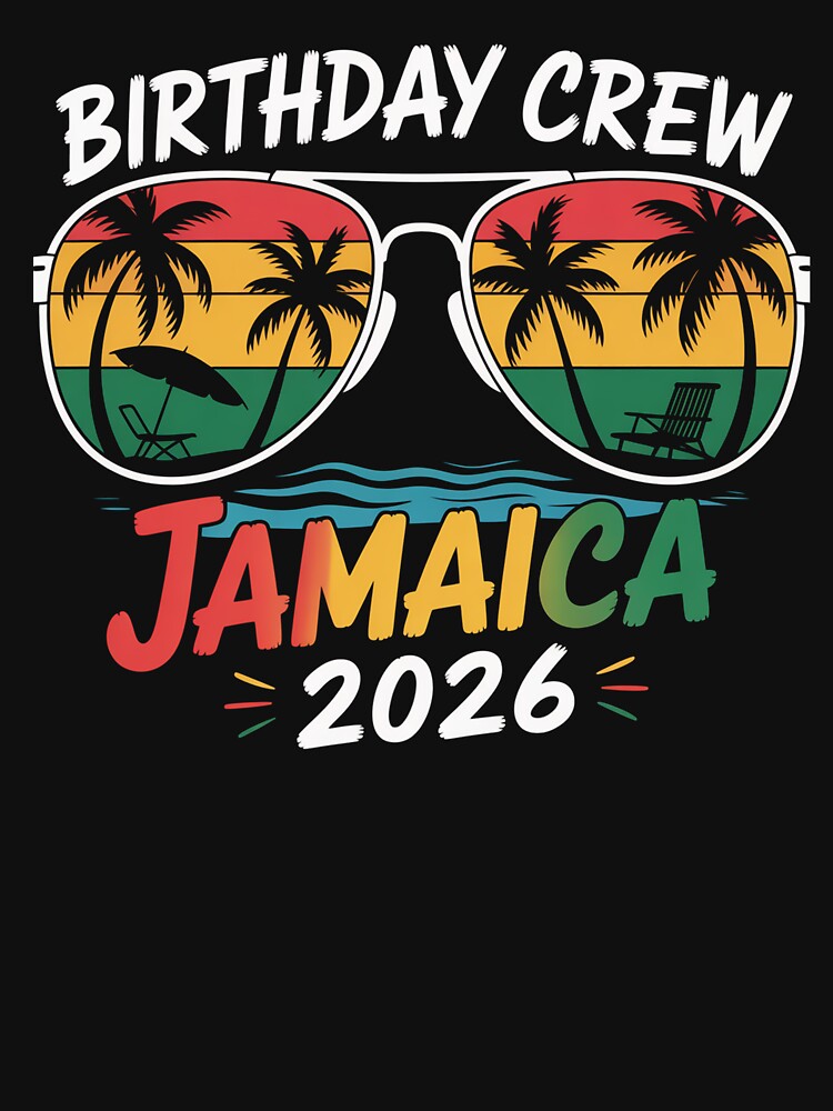 Birthday Crew Jamaica 2026 Summer Girls Trip by AnixieArtFun