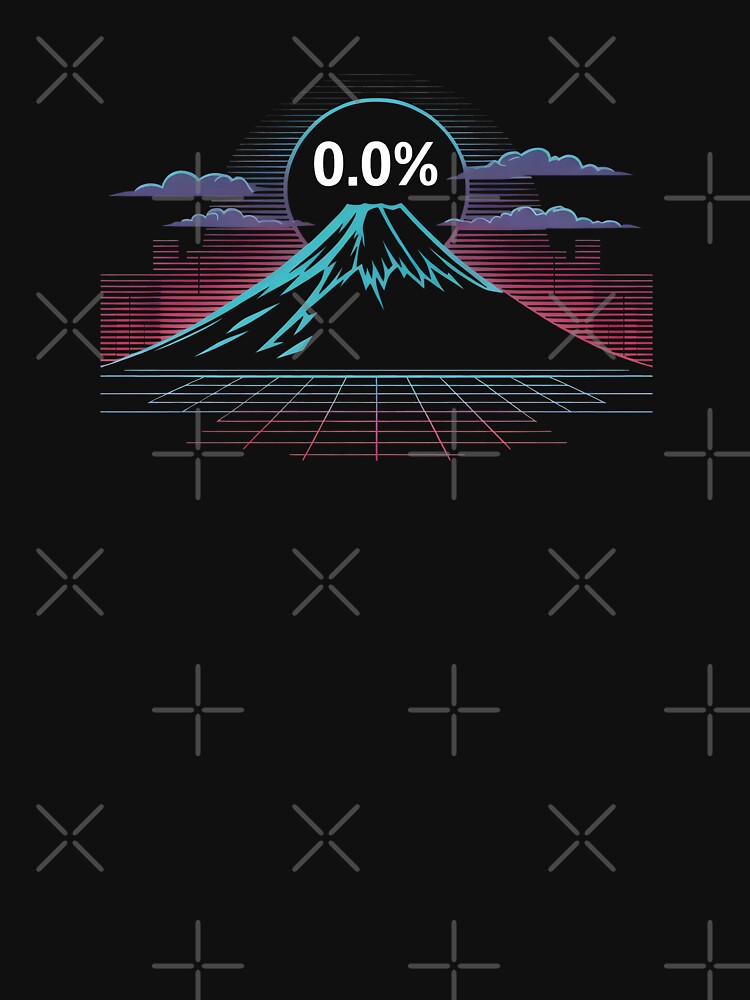Vaporwave Synthwave Sobriety 0.0 Percent by SplashTastic