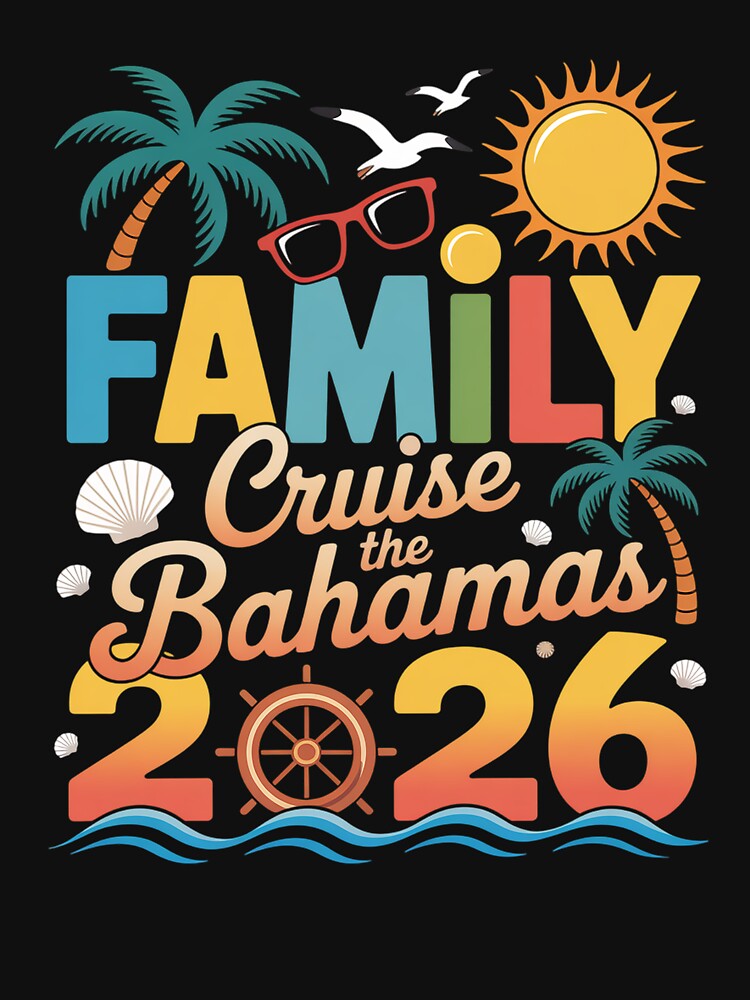 Family Cruise The Bahamas 2026 Summer Matching Vacation by Kcgarciaso