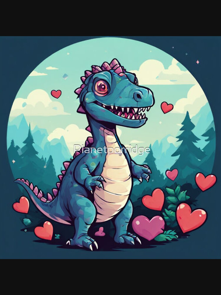 Cute Dinosaur Art by Planetporridge
