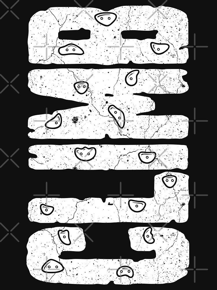 Rock Climber Indoor Wall Climbing Climb Grip Funny Climbers by GrandeDuc