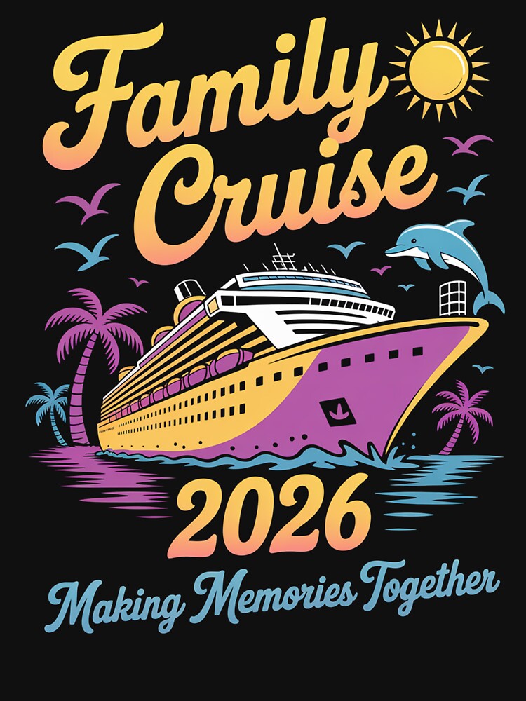 Family Cruise 2026 Tie Dye Family Matching Vacation by TorjeARTStore