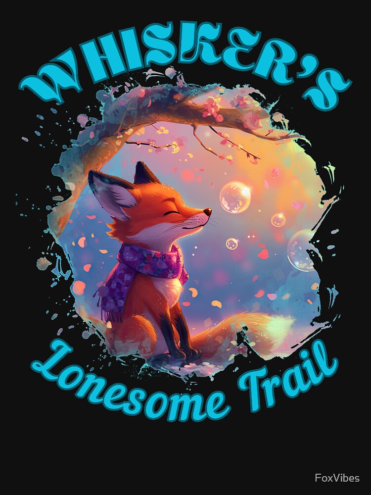 Whisker's Lonesome Trail. fox face by FoxVibes
