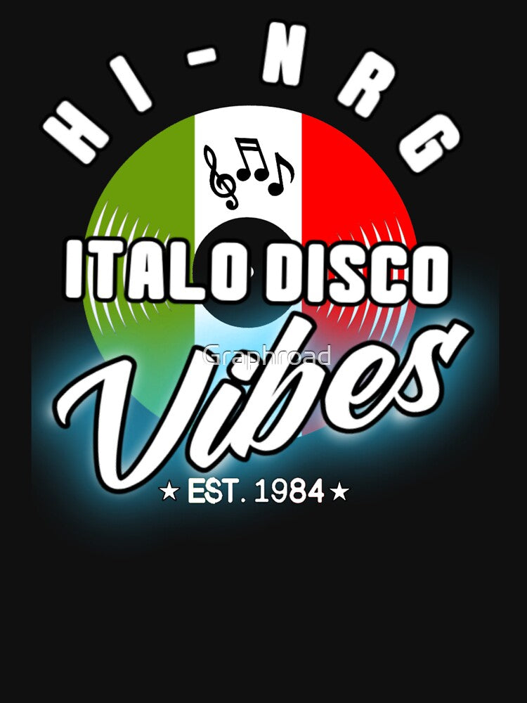 HI-NRG Italo Disco Vibes Retro by Graphroad