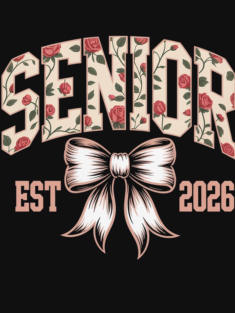 Pink Coquette Senior High School Class Of 2026 Graduation by SiegridOffical
