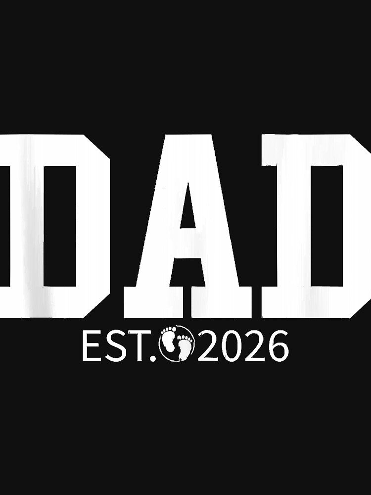 Dad Est. 2026 New Dad Daddy Father's Day Tank Top by GreggRoss