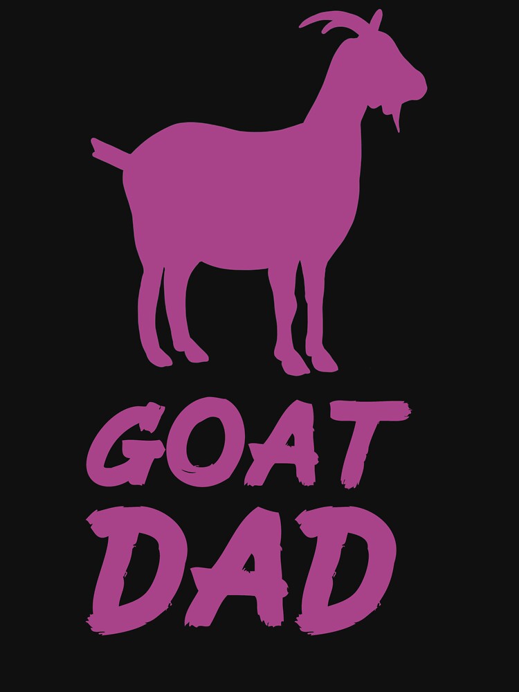 Goat Dad for Goat Lovers, Purple by Mochi-Merch