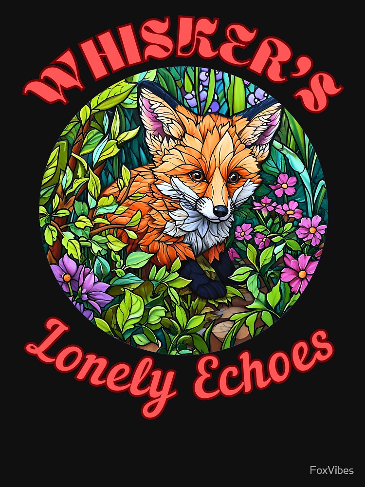 Whisker's Lonely Echoes. fox head by FoxVibes