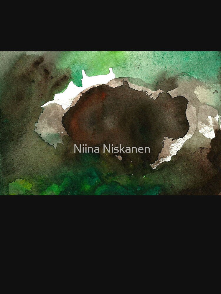 Forest Beat  Bear Painting by Niina  Niskanen