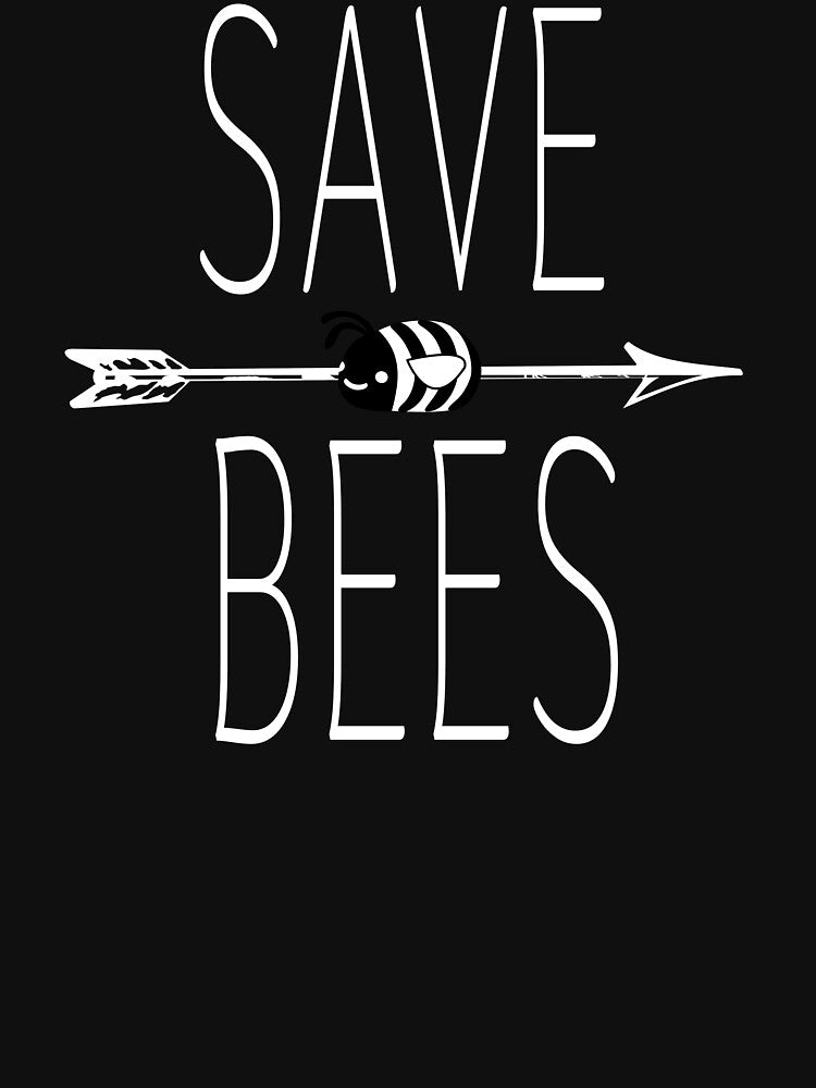 Save The Bees Cute Little Bee Design by jacks-tees