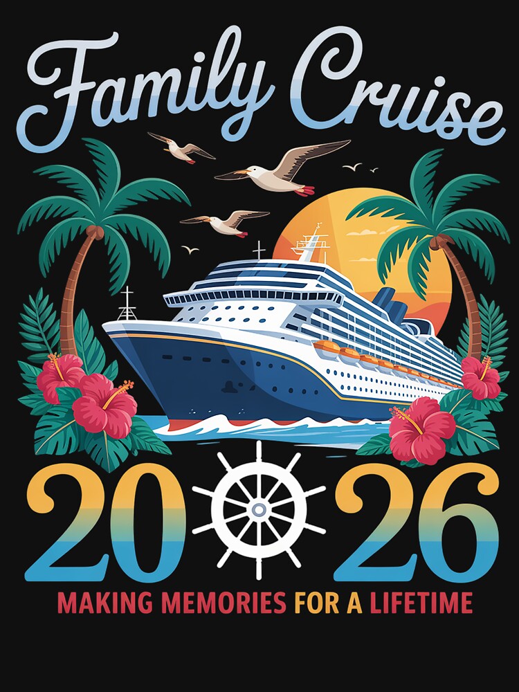 Family Cruise 2026 Making Memories For Lifetime Beach Summer by Veroniadic