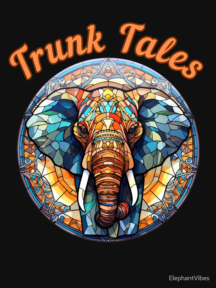 Trunk Tales. Flower elephant by ElephantVibes