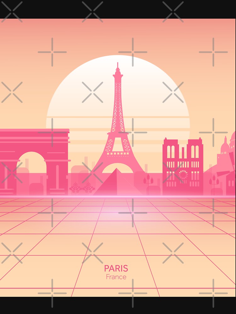 Paris Pastel Vaporwave by MaiZephyr