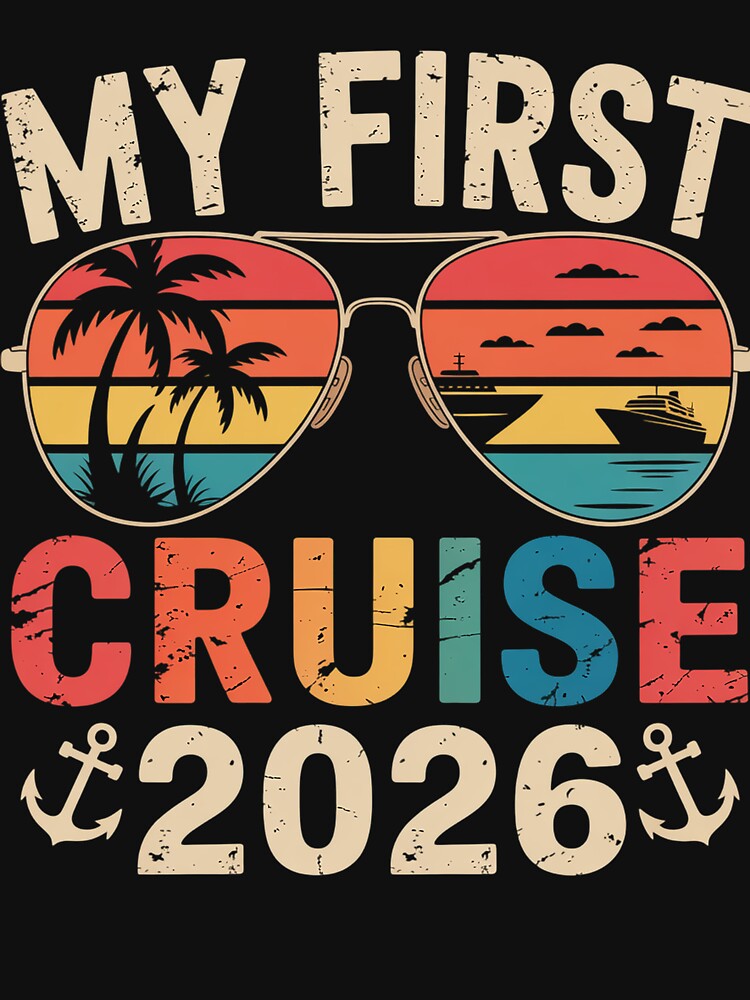 My First 2026 Cruise Trip Kids Vacation Matching Family by Elenasriveras