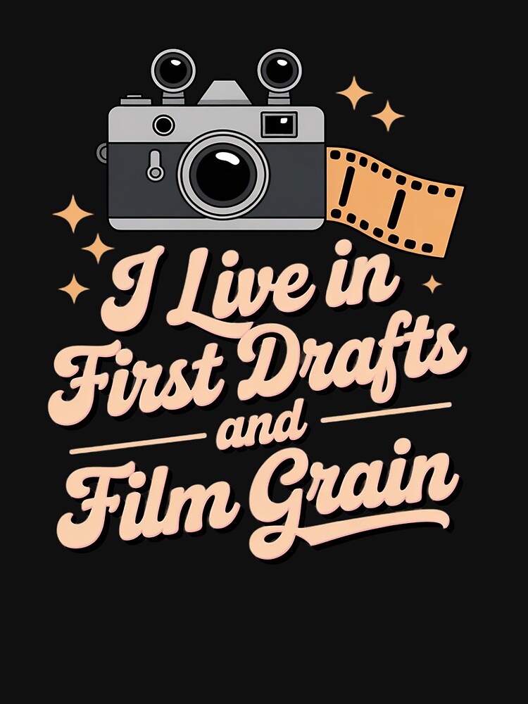 I Live in First Drafts and Film Grain Analog Creative by skanderio