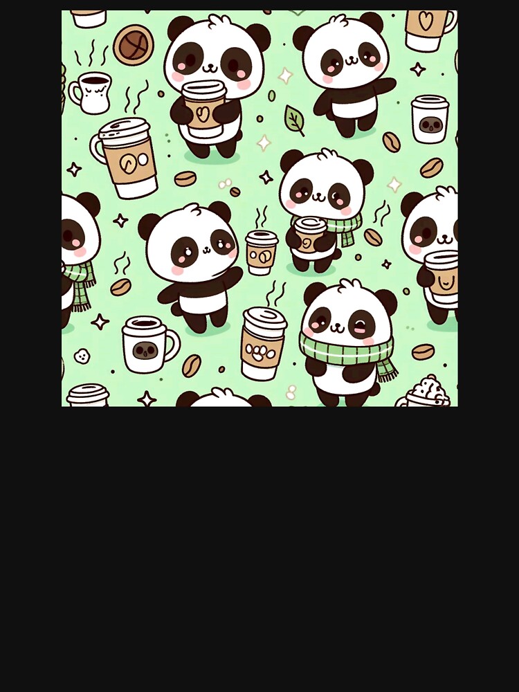 Cute panda doodle by Thedigital91