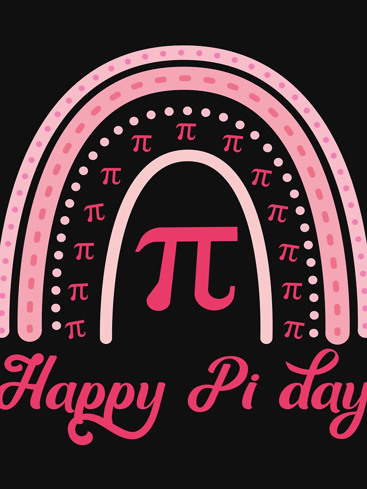 Happy Pi Day Symbol Math for girls, teachers, and all lovers 2024 by darthurra