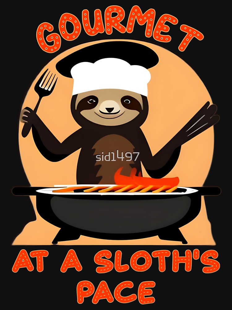 Gourmet at a sloth's pace by SidTastic