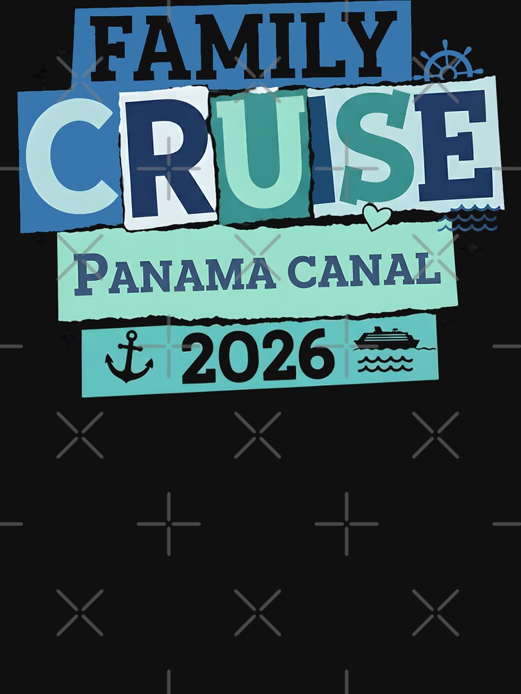 Family Cruise Panama Canal 2026 Matching Vacation Trip Group by THREE LITTLE BEANS