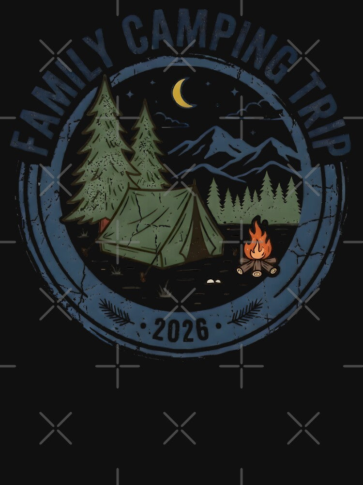 Family Camping Trip Shirt 2026 by PrettyfulStuff