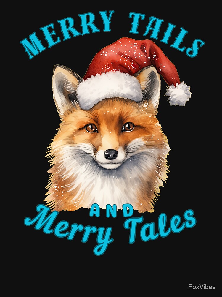 Merry Tails and Merry Tales. fox face by FoxVibes