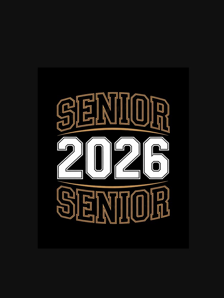 Groovy Senior 2026 Class of 2026 Graduate Senior Men Women by PowAcademy