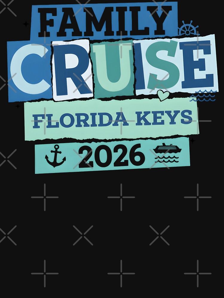 Family Cruise Florida Keys 2026 Matching Vacation Trip Group by THREE LITTLE BEANS