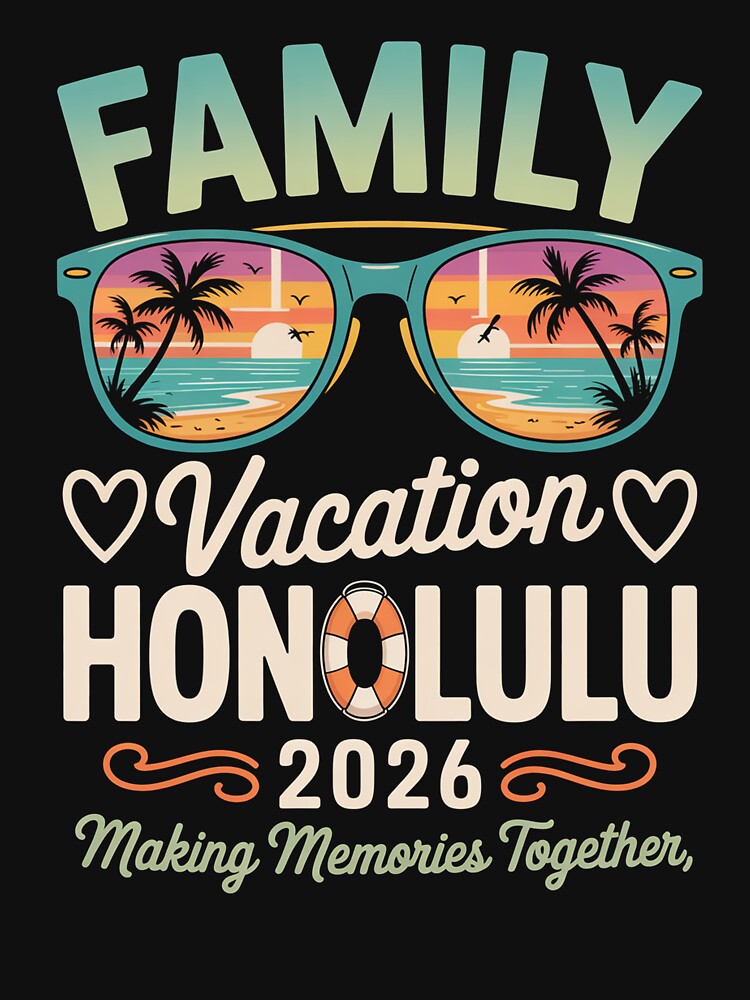 Honolulu Beach Hawaii Family Vacation 2026 Summer by Patricsselin