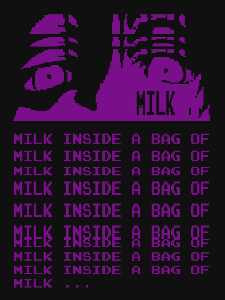 Milk inside a bag of milk... by ZACKEUZZARD