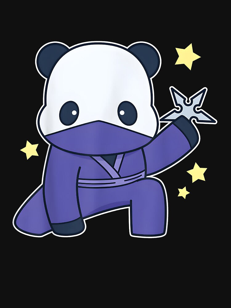 Panda Wearing A Ninja Panda Bear by hzibfldecjq42