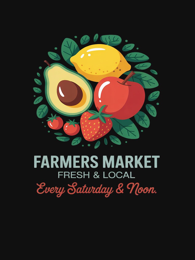 Farmers Market Fruit Aesthetic Tomato Girl Summer by AvagondaMind