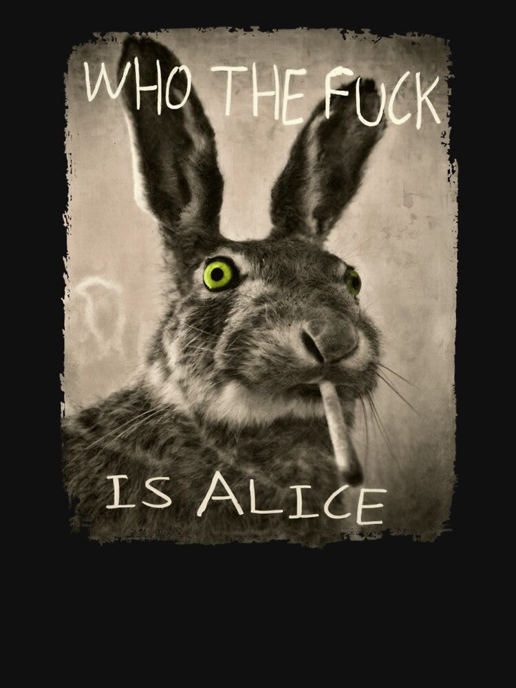 Who The F_ck Is Alice Funny Rabbit by easea-rgr