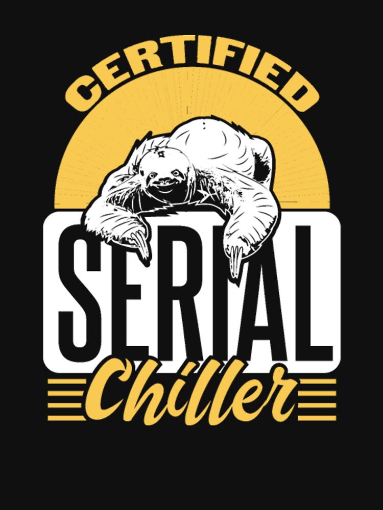 Certified Sloth Laziness gift idea by ClamenTaon