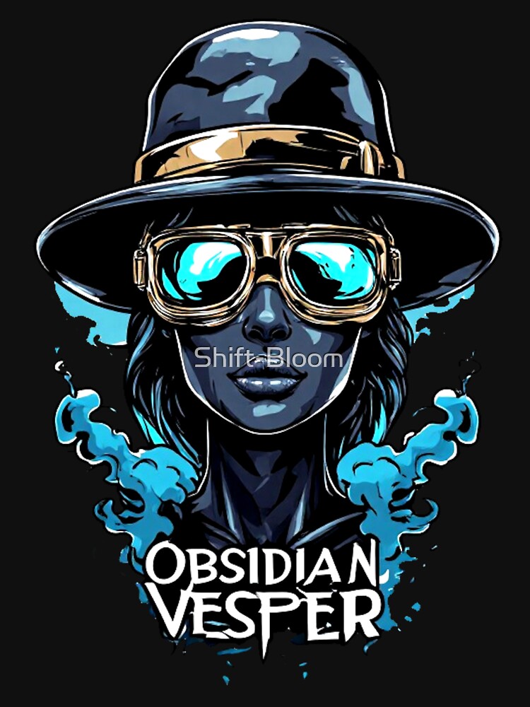 Obsidian Vesper Female Classic - Premium Enamel Rebel Art_01 by Shift-Bloom