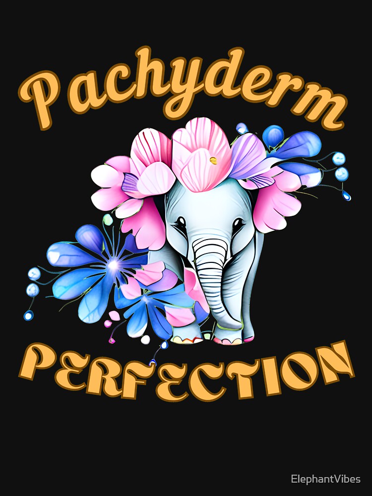 Pachyderm Perfection. adorable elephant by ElephantVibes
