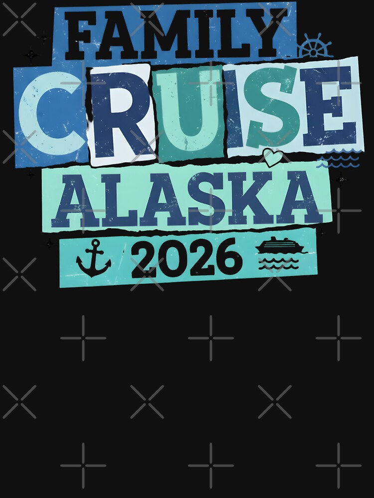 Family Cruise Alaska 2026 Matching Vacation Trip Group by THREE LITTLE BEANS