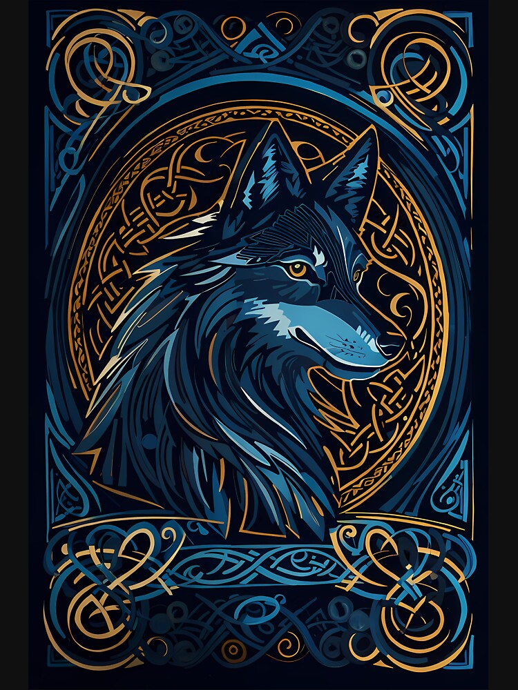Wolf artwork by ZenStickConcept