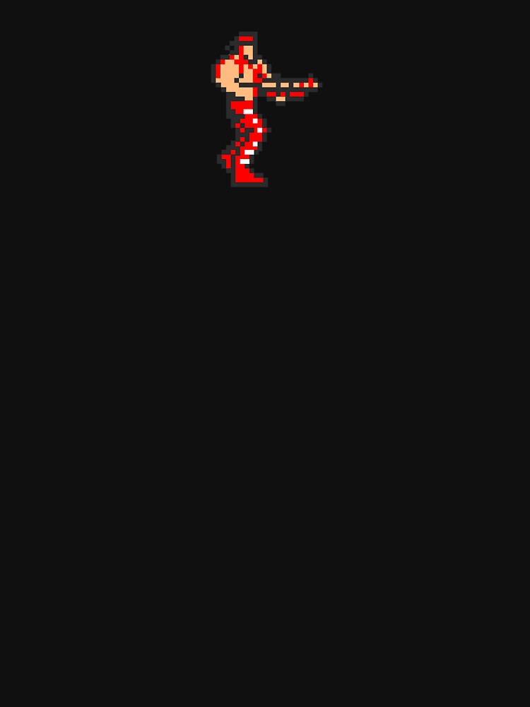 Lance Bean Sprite from Contra by luckypapa