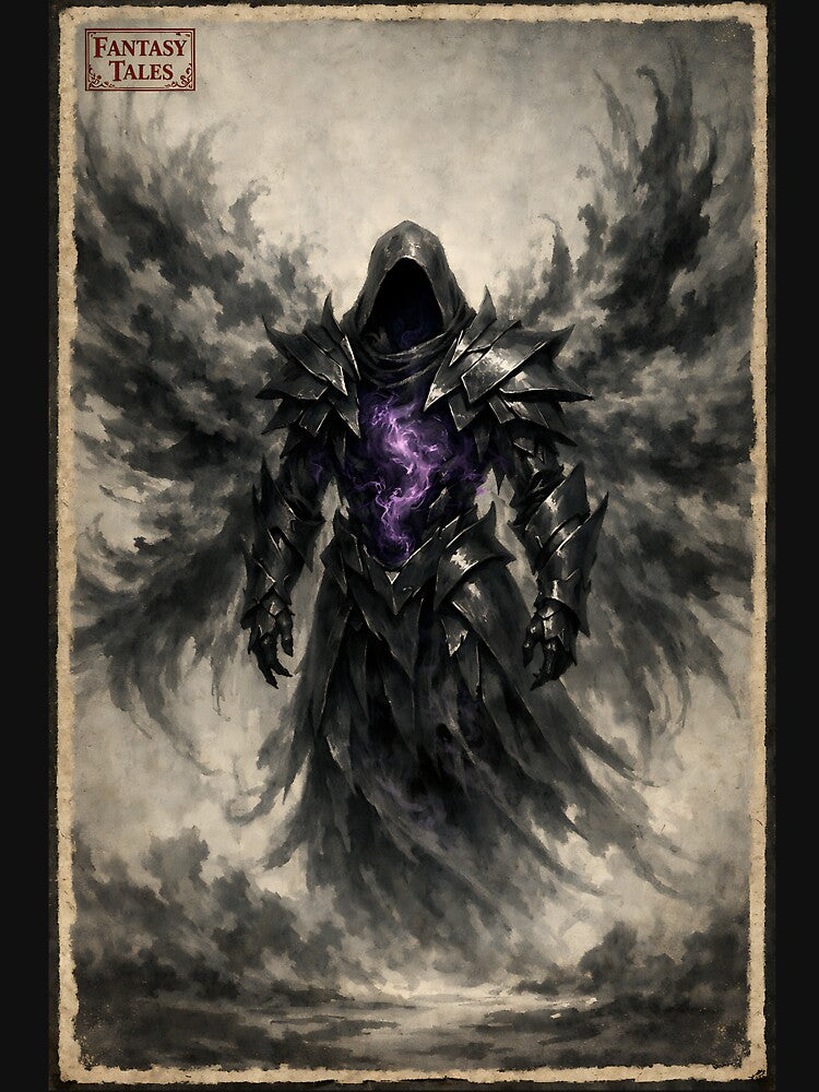 The Obsidian Void-Singer - Dark Fantasy Hollow Angel by bapupa