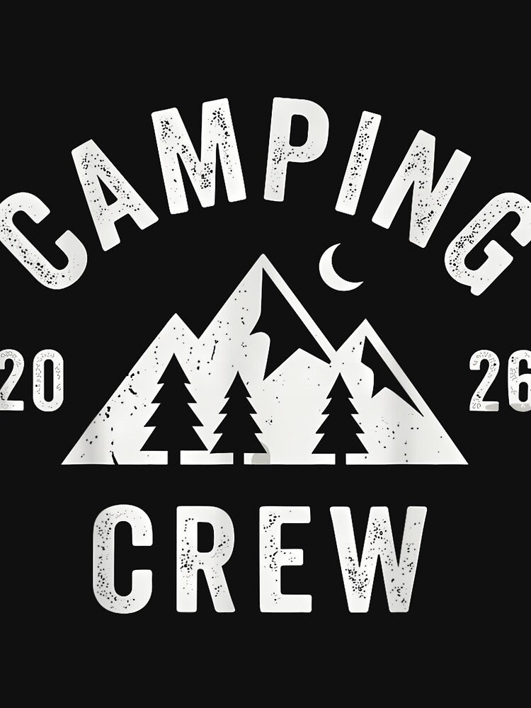 Retro Group Camper Trip Family Matching Camping Crew 2026 by GreggRoss