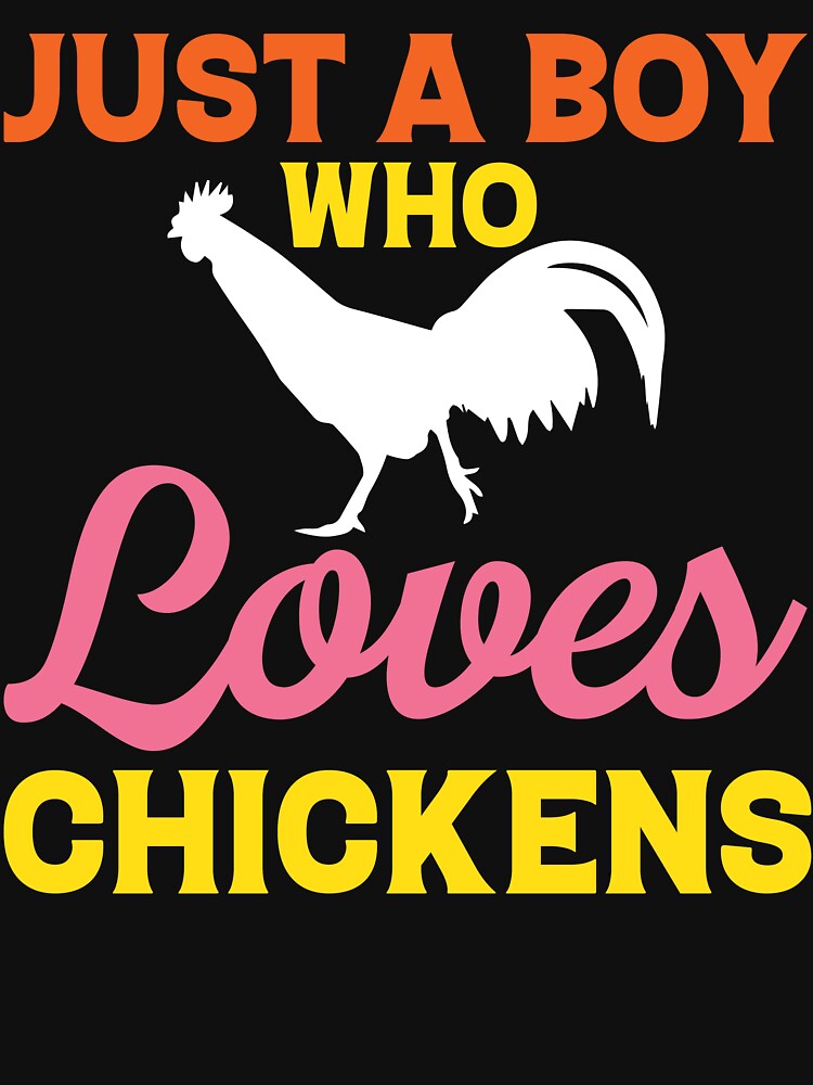 Chicken Lover Boy Tee by PatternFeed8