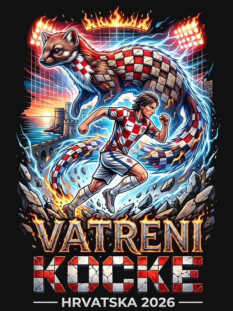 Vatreni Kocke Croatia - World Cup 2026 by VoidAnimeStudio
