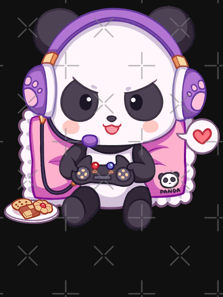 Gaming Panda | Cute animal friendly panda by Mini Pandas