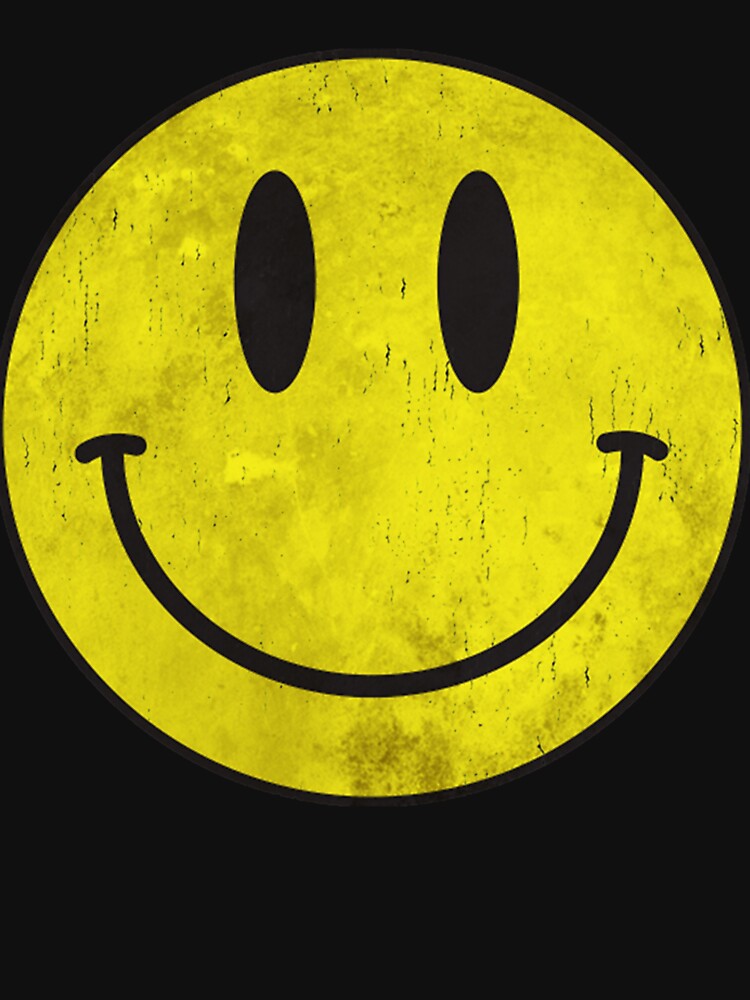 Acid House Smile, Distressed Essential by EvelyAddo