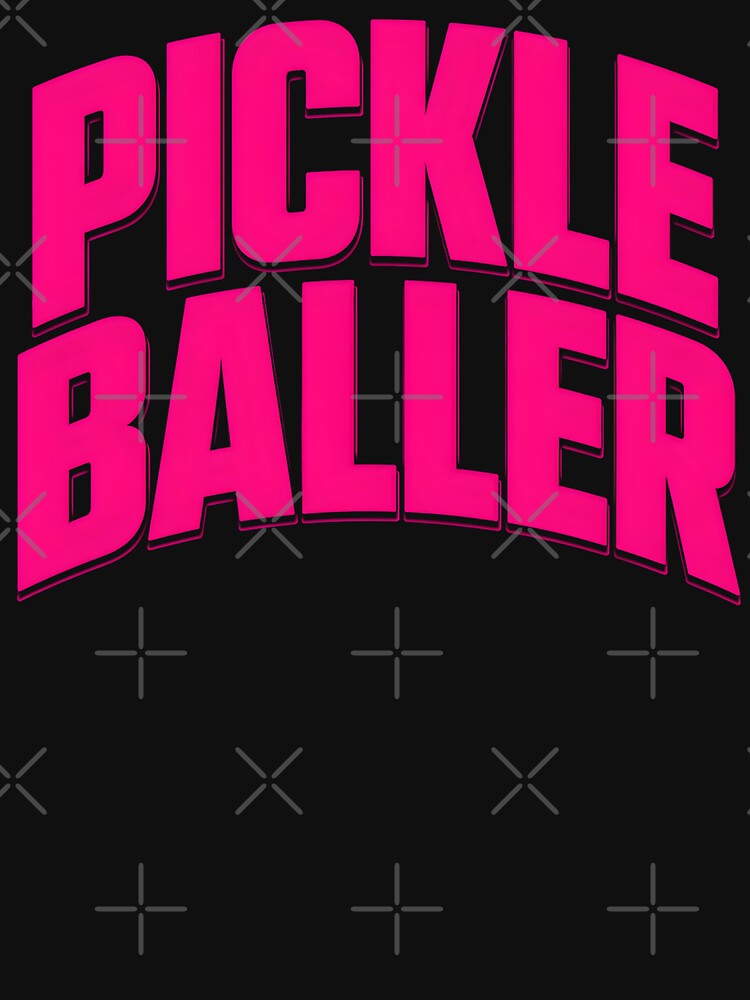 Pickle Baller – Bold Pickleball Player Sports by THREE LITTLE BEANS