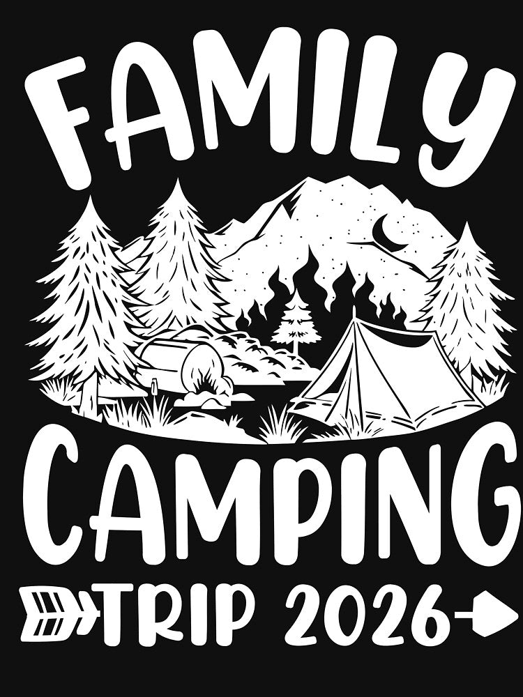 Family Camping Trip 2026 Matching Crew Summer Vacation Squad by SakuraPxl