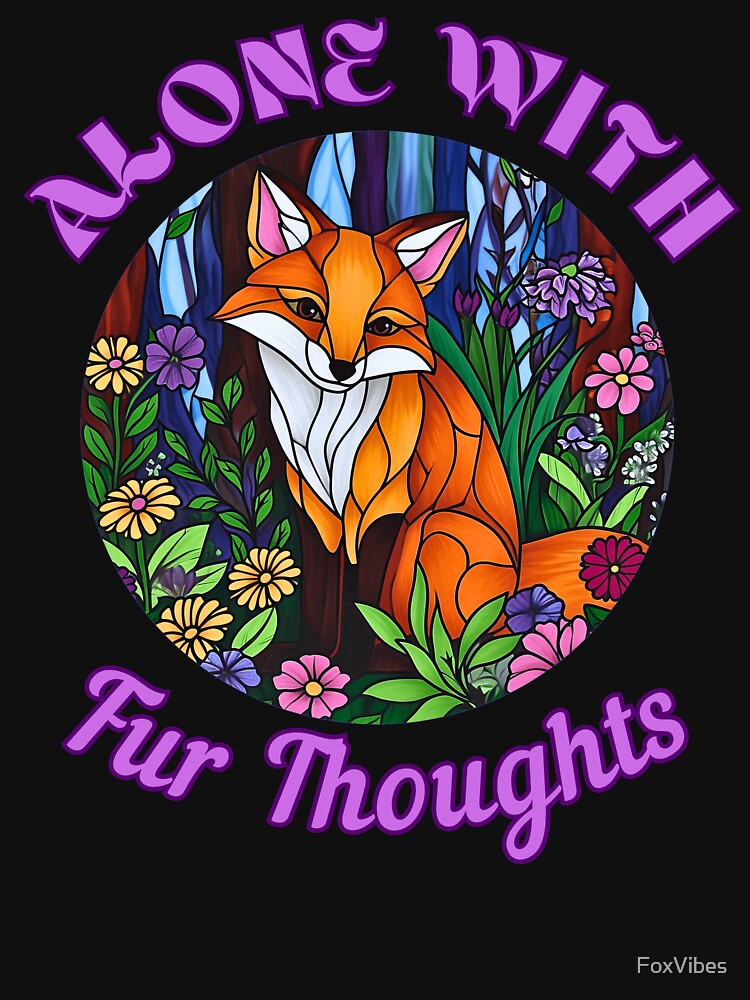 Alone with Fur Thoughts. realistic fox by FoxVibes